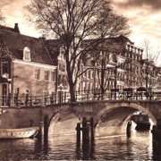 Autumn in Amsterdam II - Art Print by Jeff Maihara | Movie Poster Prints from Posterazzi