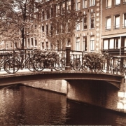 Autumn in Amsterdam III - Art Print by Jeff Maihara | Movie Poster Prints from Posterazzi