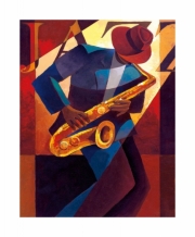 Bebop - Art Print by Keith Mallett | Movie Poster Prints from Posterazzi