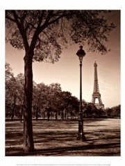 An Afternoon Stroll - Paris I - Art Print by Jeff Maihara | Movie Poster Prints from Posterazzi