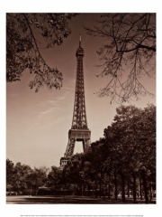 An Afternoon Stroll - Paris II - Art Print by Jeff Maihara | Movie Poster Prints from Posterazzi