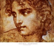 Adonis's Dream (gold foil) - Art Print by Richard Franklin | Movie Poster Prints from Posterazzi