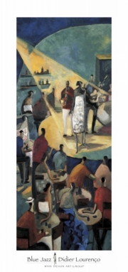 Blue Jazz - Art Print by Didier Lourenco | Movie Poster Prints from Posterazzi