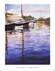 Joanne Parent - Harbor Reflections Size 22x28 - Art Print by Joanne Parent | Movie Poster Prints from Posterazzi