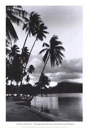 "Dreaming of the South Seas, Society Islands, French Polynesia" - Art Print by Alexis De Vilar | Movie Poster Prints from Posterazzi