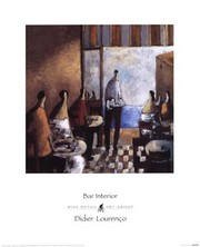 Bar Interior - Art Print by Didier Lourenco | Movie Poster Prints from Posterazzi