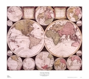 Atlas Major World Map - Art Print | Poster Prints from Posterazzi