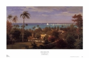 Bahamas Harbour 1882 - Art Print by Albert Bierstadt | Movie Poster Prints from Posterazzi