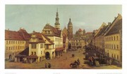 Der Marktplatz zu Pirna - Art Print by Giovanni Antonio Canaletto | Movie Poster Prints from Posterazzi
