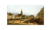 "DRESDEN, ALTMARKT" - Art Print by Giovanni Antonio Canaletto | Movie Poster Prints from Posterazzi