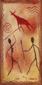 Caveman's Art IV - Art Print by Izabella Dahlke | Movie Poster Prints from Posterazzi