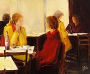 A good conversation I - Art Print by Jettie Rosenboom | Movie Poster Prints from Posterazzi
