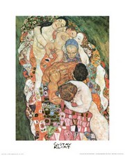 "Death and Life, c.1916 (detail, gold foil)" - Art Print by Gustav Klimt | Movie Poster Prints from Posterazzi
