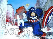 Captain Yeah - Art Print by Cyril Blue | Movie Poster Prints from Posterazzi