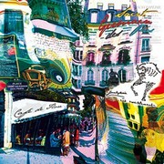 St Germain rive gauche - Art Print by  Kaly | Movie Poster Prints from Posterazzi