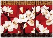 Asian Amaryllis I - Art Print by Gabriel Scott | Movie Poster Prints from Posterazzi
