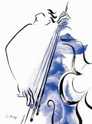Contrebasse I - Art Print by Helene La haye | Movie Poster Prints from Posterazzi