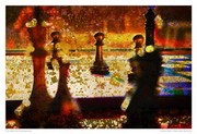 Abstract Chess I - Art Print by Jean-Franois Dupuis | Movie Poster Prints from Posterazzi