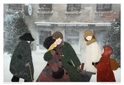 Baiser de la Place Jacques Cartier - Art Print by Diane Ethier | Movie Poster Prints from Posterazzi