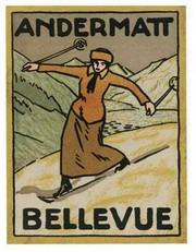 Andermatt Bellevue - Art Print by  Archives | Movie Poster Prints from Posterazzi