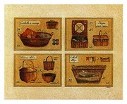 4 paniers (Pique-Nique) - Art Print by Laurence David | Movie Poster Prints from Posterazzi