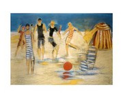 Beach Games - Art Print by Marie Versailles | Movie Poster Prints from Posterazzi