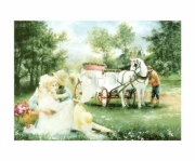 Coach Ride - Art Print by Lise Auger | Movie Poster Prints from Posterazzi