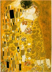 "The Kiss, c.1908 (gold foil)" - Art Print by Gustav Klimt | Movie Poster Prints from Posterazzi