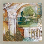 An Italian Garden 1 - Art Print by M. Patrizia | Movie Poster Prints from Posterazzi