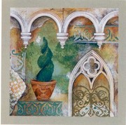 An Italian Garden 4 - Art Print by M. Patrizia | Movie Poster Prints from Posterazzi