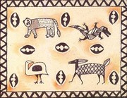 African Graffiti III - Art Print by Jeff Mebuge | Movie Poster Prints from Posterazzi