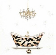 Animalier Bathroom 3 - Art Print by A. Varese | Movie Poster Prints from Posterazzi