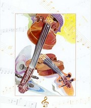 A. Cromwell - Violon Size 16x20 - Art Print by A. Cromwell | Movie Poster Prints from Posterazzi