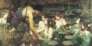 "Hylas and the Nymphs, c.1896" - Art Print by John William Waterhouse | Movie Poster Prints from Posterazzi