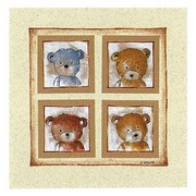 4 nounours 1 - Art Print by Joelle Wolff | Movie Poster Prints from Posterazzi