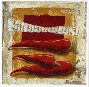 3 Piments - Art Print by Vronique Didier-Laurent | Movie Poster Prints from Posterazzi