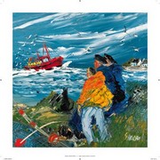 Coming Back From Fishing - Art Print by Christian Sanseau | Movie Poster Prints from Posterazzi