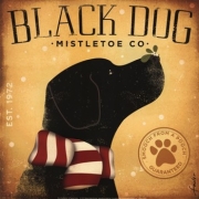 Black Dog Mistletoe - Art Print by Stephen Fowler | Movie Poster Prints from Posterazzi
