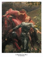 Belle Dame Sans Merci - Art Print by Frank Dicksee | Movie Poster Prints from Posterazzi
