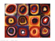 "Farbstudie Quadrate, c.1913" - Art Print by Wassily Kandinsky | Movie Poster Prints from Posterazzi