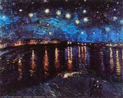 "Starry Night over the Rhone, c.1888" - Art Print by Vincent Van Gogh | Movie Poster Prints from Posterazzi