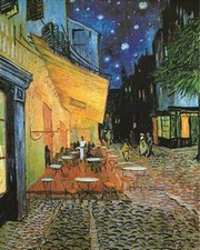 "The Cafe Terrace on the Place du Forum, Arles, at Night, c.1888" - Art Print by Vincent Van Gogh | Movie Poster Prints from Posterazzi