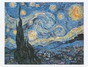 "The Starry Night, c.1889" - Art Print by Vincent Van Gogh | Movie Poster Prints from Posterazzi