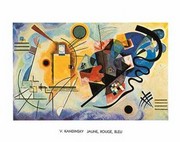 "Jaune Rouge Bleu, c.1925" - Art Print by Wassily Kandinsky | Movie Poster Prints from Posterazzi