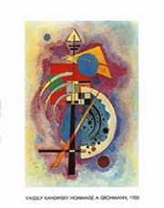"Hommage a Grohmann, c.1926" - Art Print by Wassily Kandinsky | Movie Poster Prints from Posterazzi