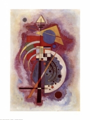 "Hommage a Grohmann, c.1926" - Art Print by Wassily Kandinsky | Movie Poster Prints from Posterazzi