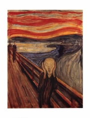 "The Scream, c.1893" - Art Print by Edvard Munch | Movie Poster Prints from Posterazzi