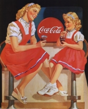 Coca-Cola Young Girls - Art Print | Movie Poster Prints from Posterazzi