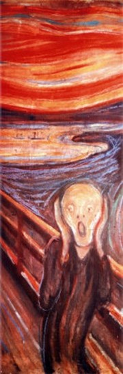 "The Scream, c.1893 (Detail)" - Art Print by Edvard Munch | Movie Poster Prints from Posterazzi