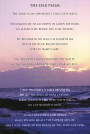 23rd Psalm - Art Print by Anonymous Anonymous | Movie Poster Prints from Posterazzi